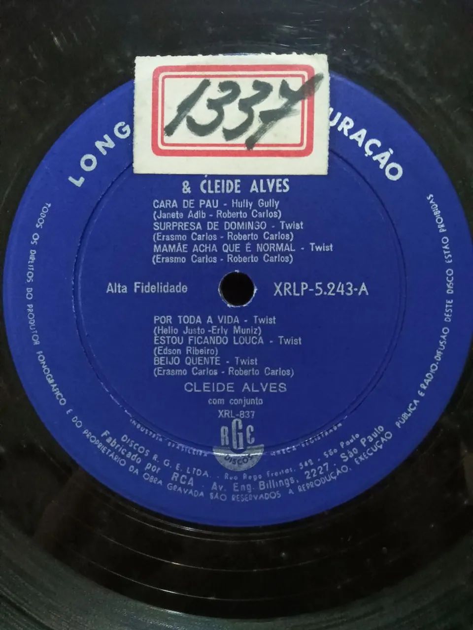 LP vinil Cleide Alves / Twist hully hully 1963 - Foto 3