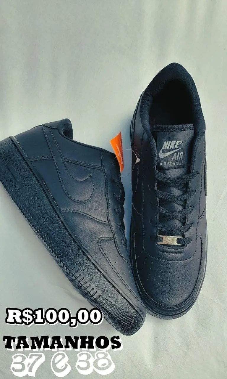 TÊNIS AIR FORCE BLACK T 38 - Foto 3