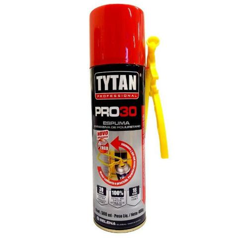 Espuma Expansiva Poliuretano Tytan Pro 30 - 500ml