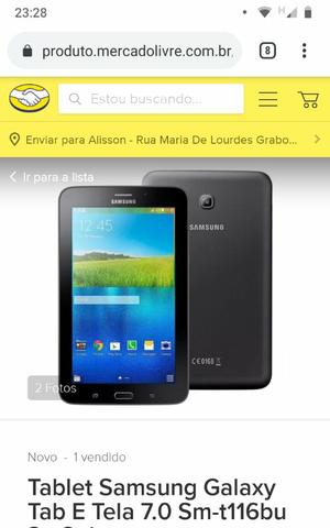 Tablet Galaxy TAB E - Samsung