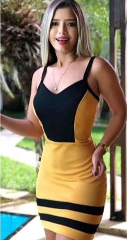 Vestido tamanho único