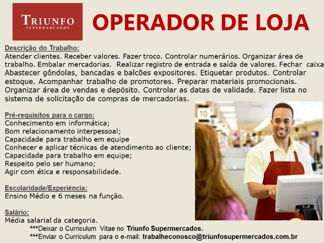 Operador de Loja