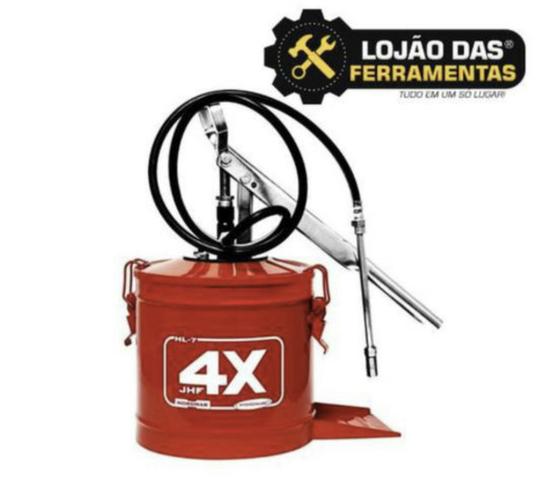 Bomba Manual Graxa Com Alavanca 7KG Hidronlubz