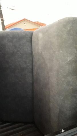 Sofá cama novo divido cartão - Foto 2