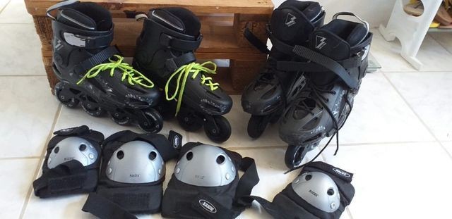 Patins - Fabíola da Silva (seminovo) 200$ o par - Foto 4
