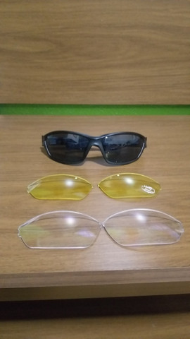 Kit óculos + 3 lentes esportivas Disix - Foto 3