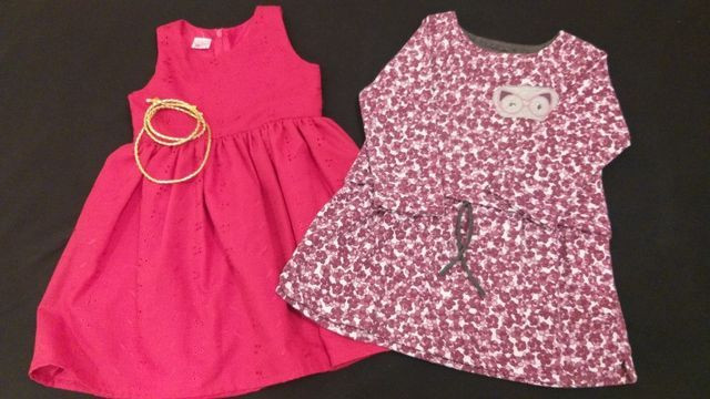 Lote de roupas menina tamanhos 3 e 4 pouco uso - Foto 5