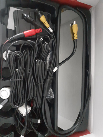 Sensor de estacionamento com retrovisor e camera de re  - Foto 2