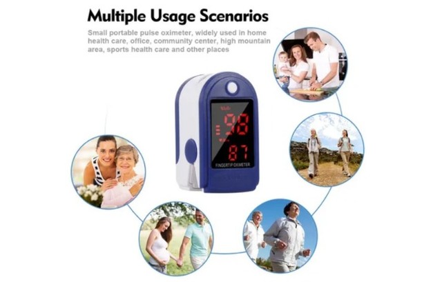 Oxímetro Digital De Dedo   Arduino Automação Robotica COD-AP91 