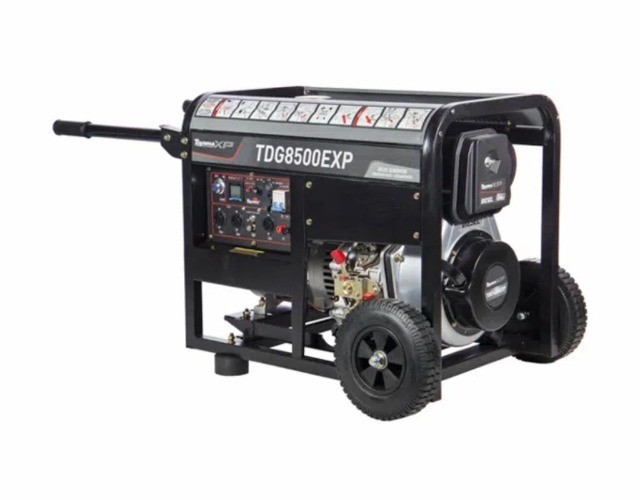 Gerador a Diesel 7 KVA Mono 110/220V Toyama TDG8500 EXP Partida elétrica  - Foto 3