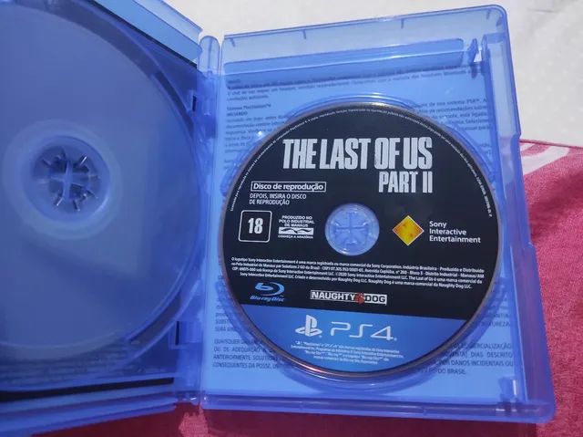 The Last Of Us Parte 2 Ps4 Mídia Física Cd Usado + Nf - Escorrega o Preço