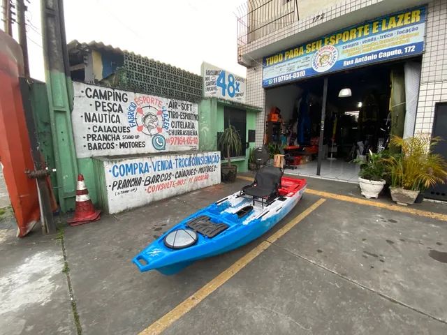 Caiaque milha náutica Iron documentado para motor avalio trocas e parcelo  - Foto 3