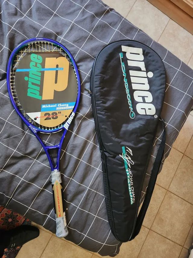 Raquete De Tênis Prince Michael Chang Titanium Oversize - Esportes