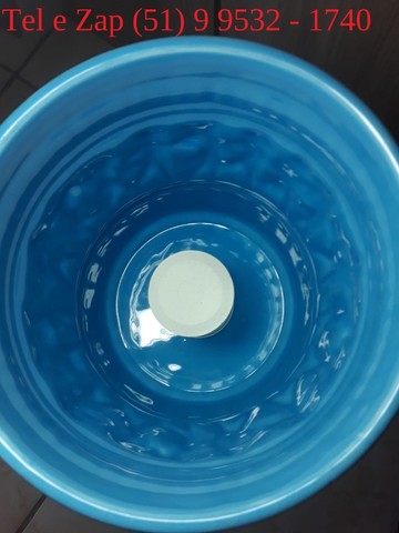 Filtro de Água Antigo em Cerâmica Vitrificada - 60 cm Altura X 20 cm Largura - Relíquia - Foto 6