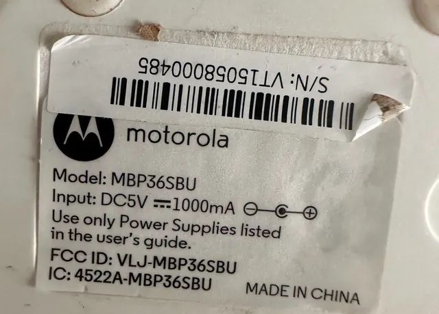 Babá eletrônica Motorola MBP36S bivolt - Foto 2