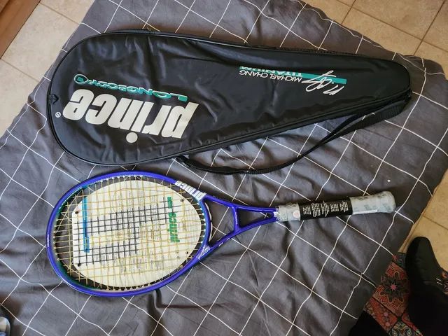 Raquete De Tênis Prince Michael Chang Titanium Oversize - Esportes