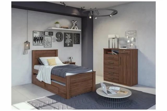 CAMA SOLTEIRO ATHENAS + BIBOX r6 - Foto 3