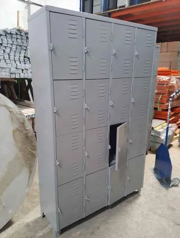 Vendo armário guarda volumes 16 portas.( Novo )Frete gratis aqui em sp 