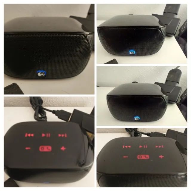 Logitech Mini Boombox para Smartphones, Tablets e Laptops - Preto