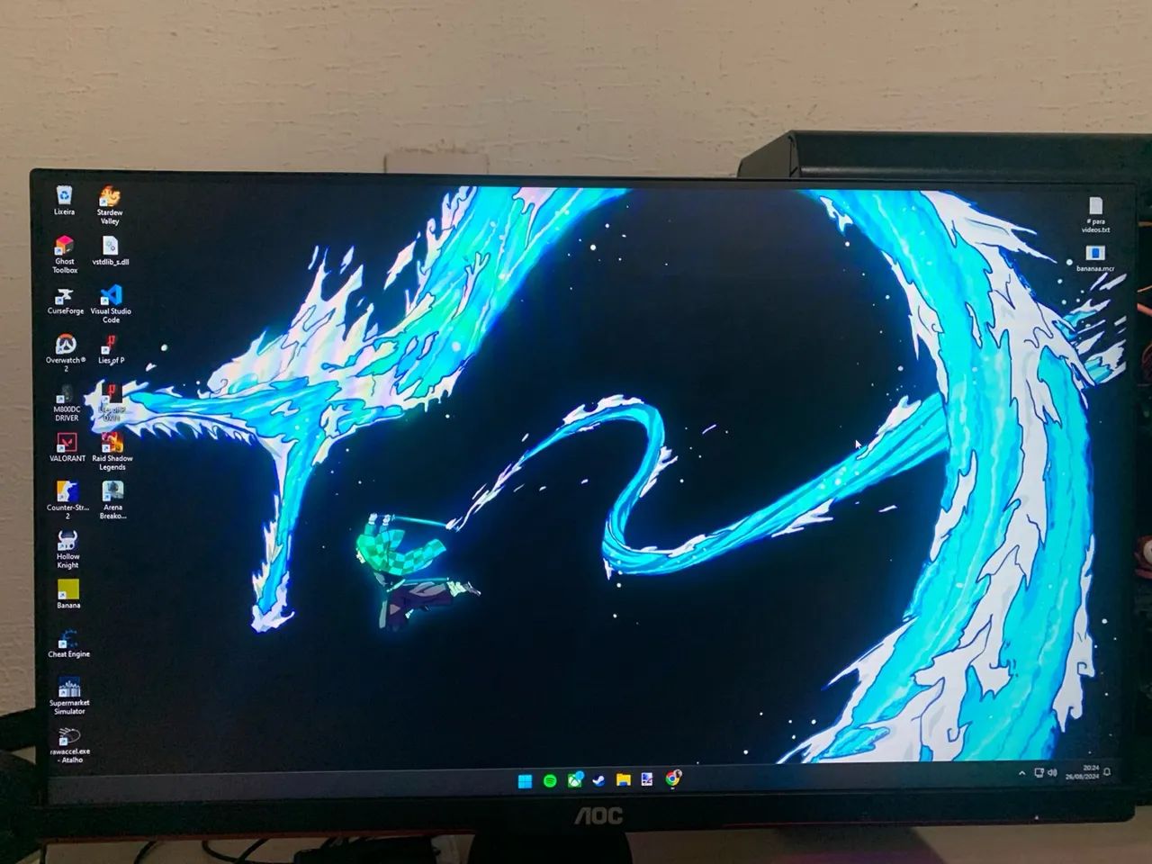 PC Gamer + Monitor 144Hz