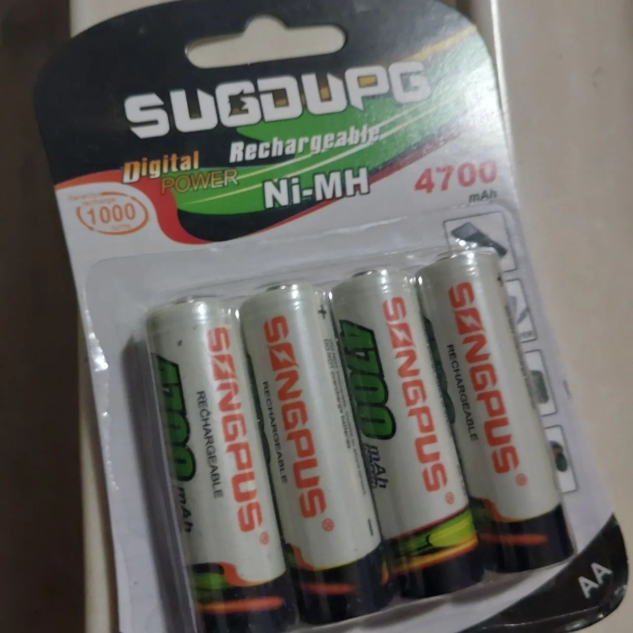 Pilha AA recarregaveis  - Foto 2