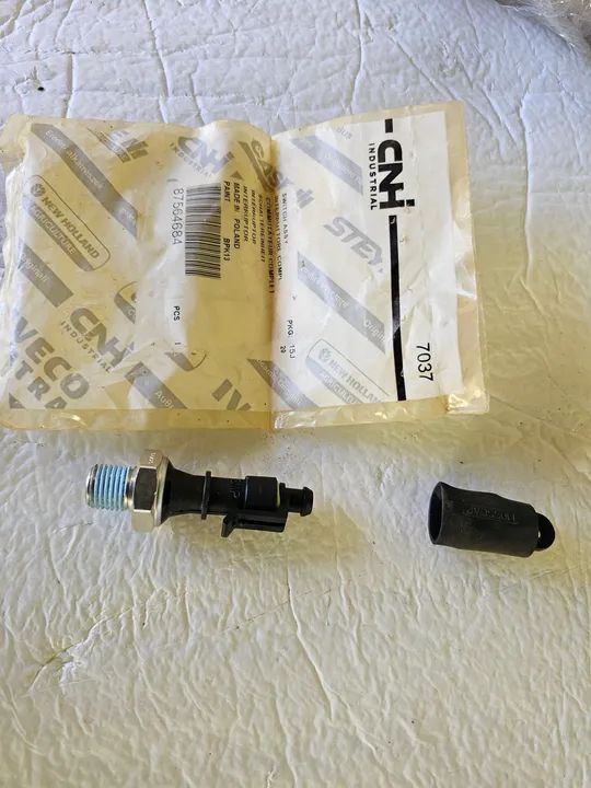 Trator New holand case sensor pressão óleo motor novo original * - Foto 3