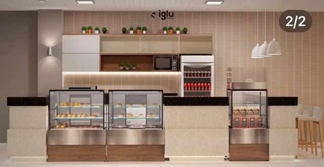 Linha de balcão para seu negócio - marca iglu - linha luxo - confeitaria  - Foto 2