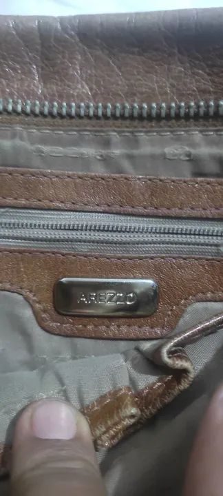 Bolsa Arezzo em couro legítimo  - Foto 4