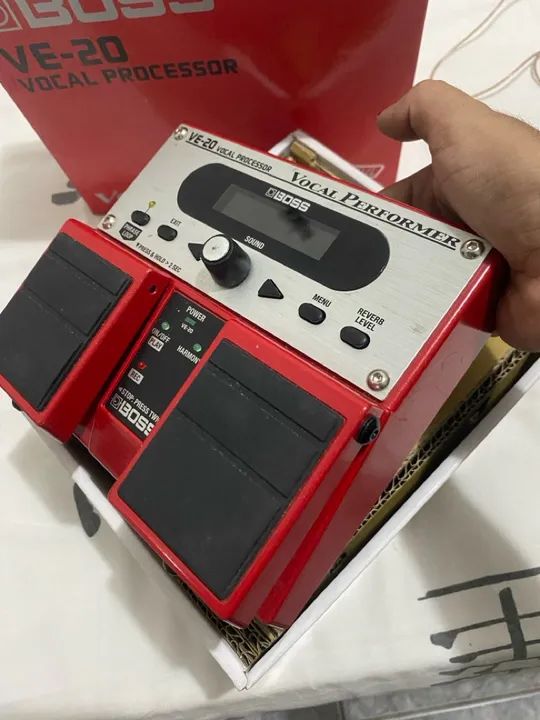 VE20 Boss - Pedal multi efeitos Vocal 