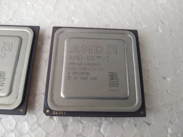 Lote de 2 processadores AMD K6-2  - Foto 3