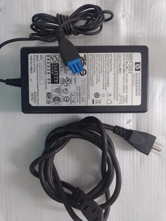 Fonte para impressora HP original azul.