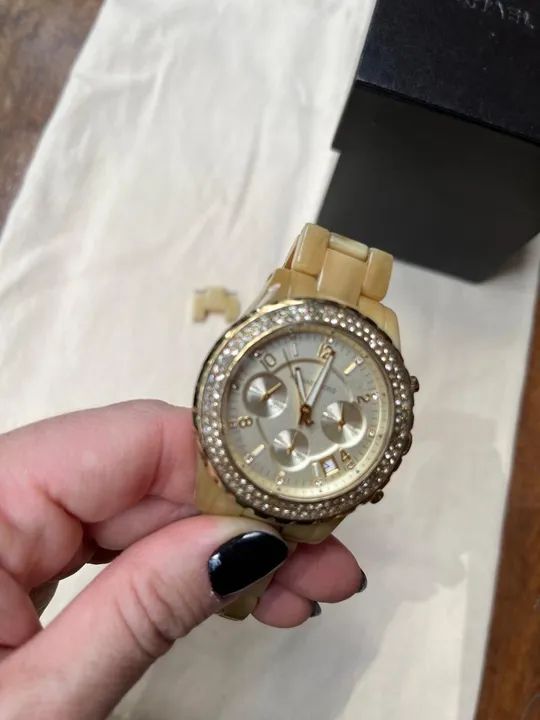 Relógio Michael Kors Madre Pérola - Foto 3