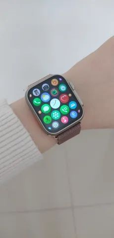 Smartwatch W69 Ultra Mini 45mm Com Bússola  - Foto 5