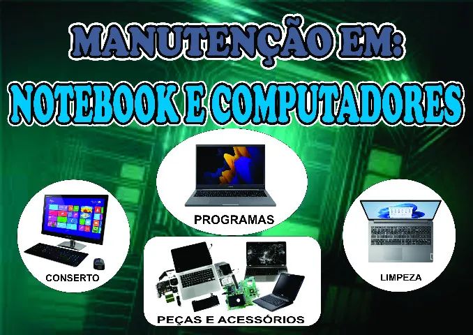 Consertamos o seu Notebook e Computador 