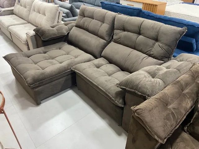 Sofá Retrátil Reclinável de Qualidade por R$ 1.990,00 - Imperdível!