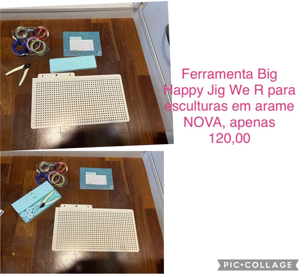 Ferramenta Big Happy Jig We R para esculturas em arame NOVA
