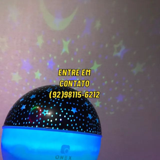 Projetor Luminaria Ceu Estrelado Galaxia -Entregas 9h as 22h - Foto 3