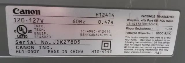 Fax Faxphone B95 Canon - Foto 5