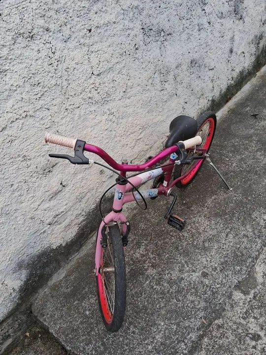 Bicicleta Infantil Rosa - Foto 2