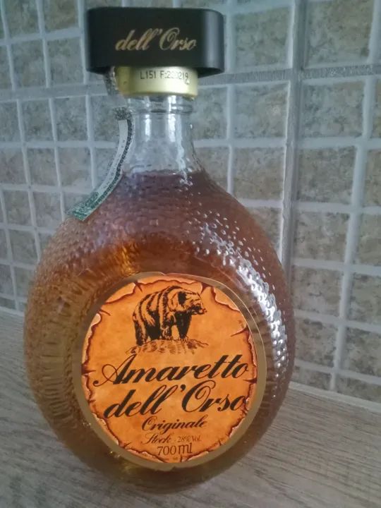 Licor amareto Dell Orso lacrado original 