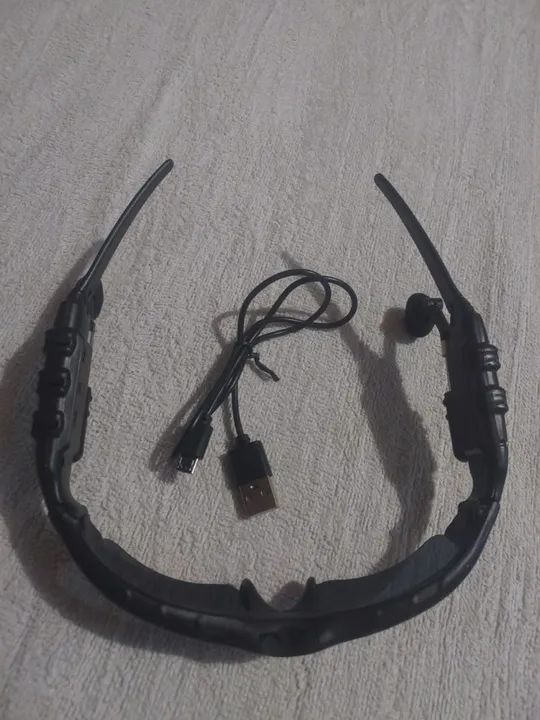 OCULOS DE SOL VIA BLUETOOTH COM FONE ACOPLADO  - Foto 3