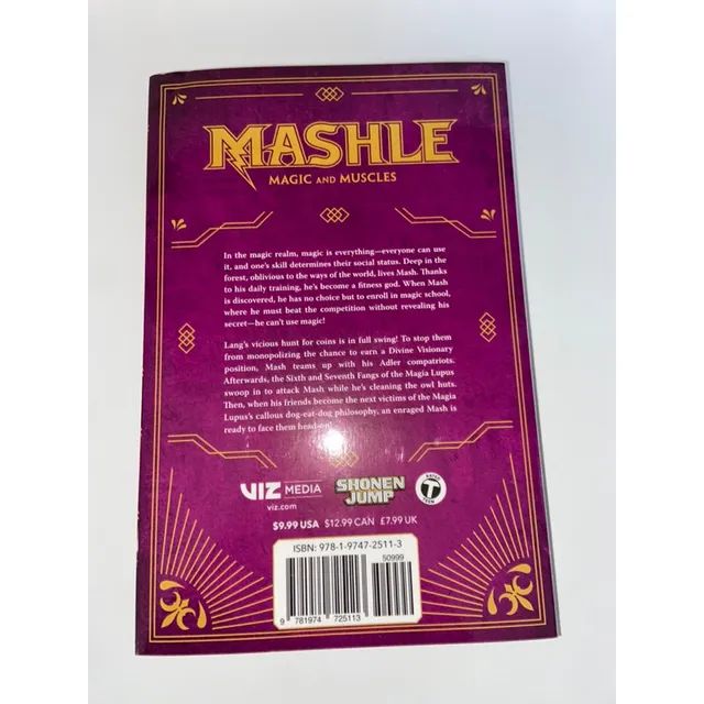 Mashle Magic and Muscles Volume 3 em inglês - Viz Media - Foto 2