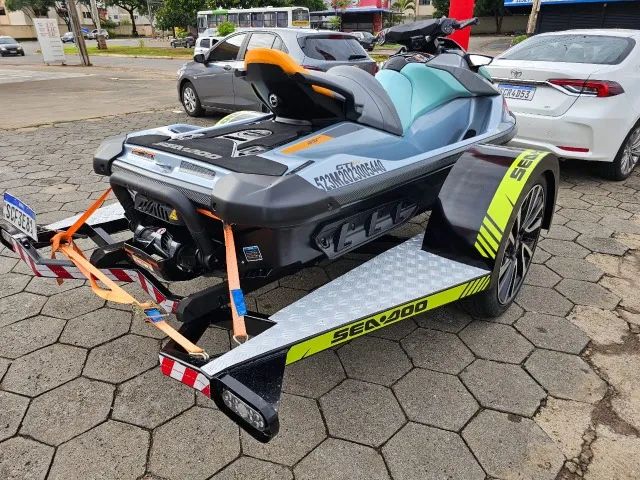 Jet ski Sea-Doo GTI 170  ANO 2023  30 Horas  com carreta Premium - Foto 9