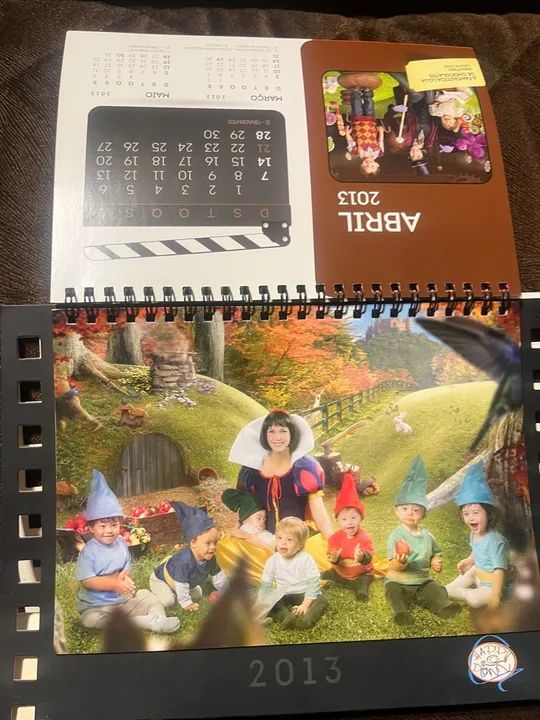 Calendário da Xuxa 2013 super raro - Foto 4
