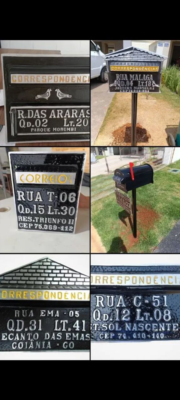 Caixa  de Correspondência Personalizadas