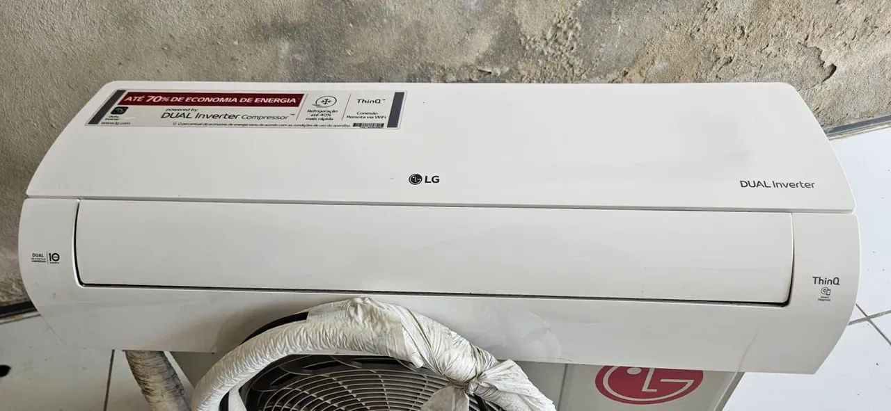Ar Condicionado LG Dual Inverter -  Econômico e Eficiente - Foto 2