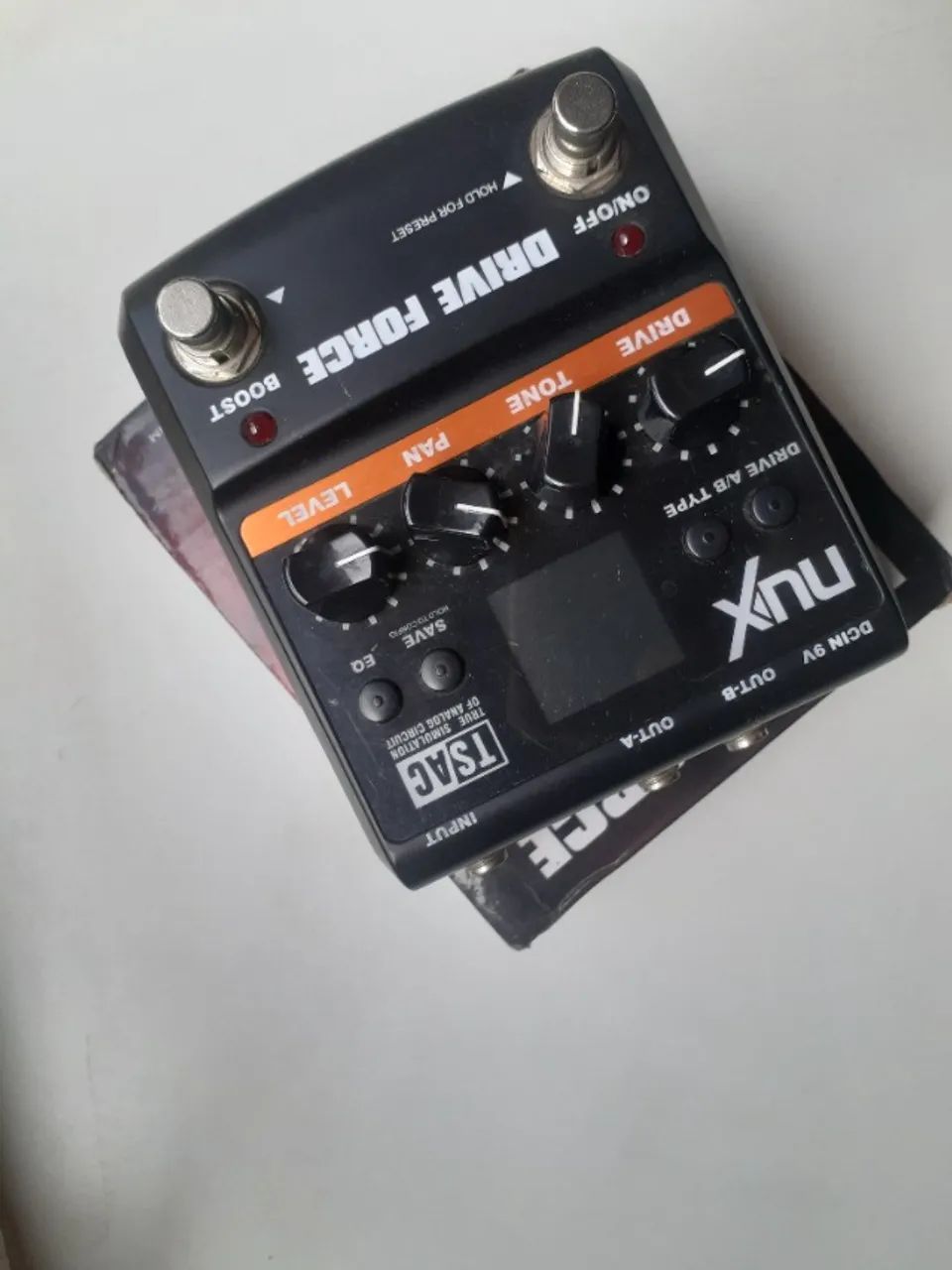 PEDAL NUX MOD DRIVER  ESTADO DE ZERO EXCELENTE OPORTUNIDADE 
