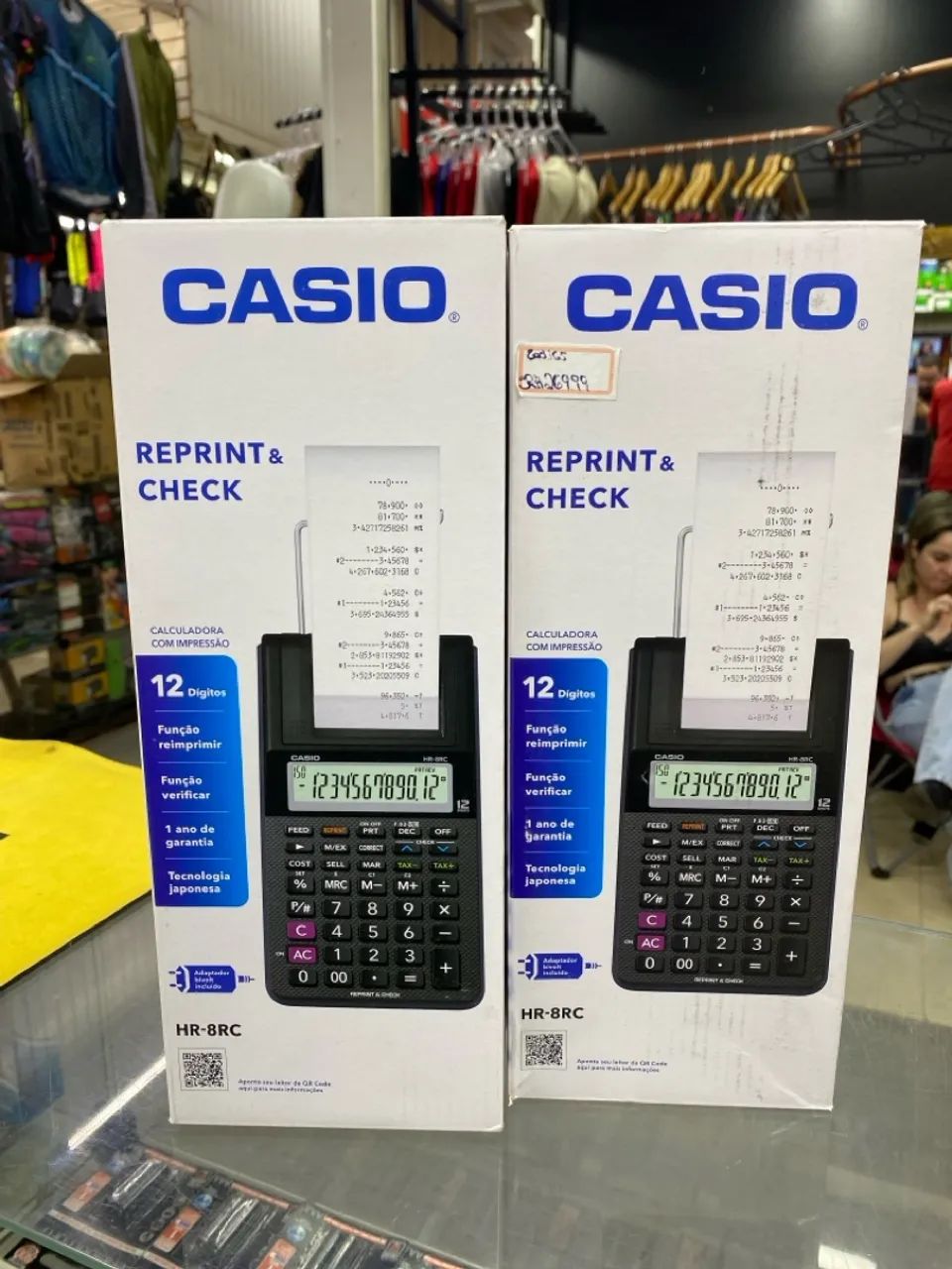 Calculadora Casio HR-8RC com Impressão - Nova