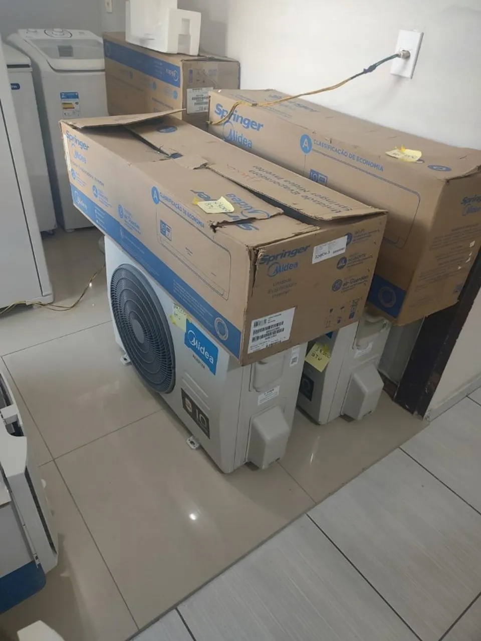 Split Springer Midea 18.000 btus Inverter com Wi Fi 220v nova