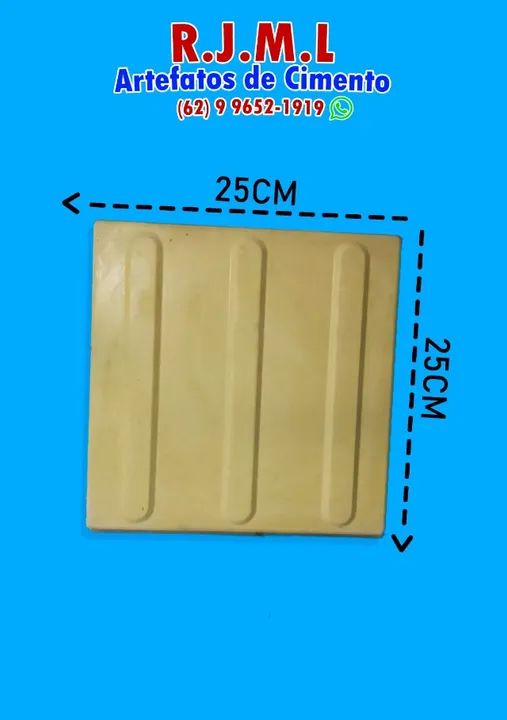 Piso Tátil de Alerta - Foto 3